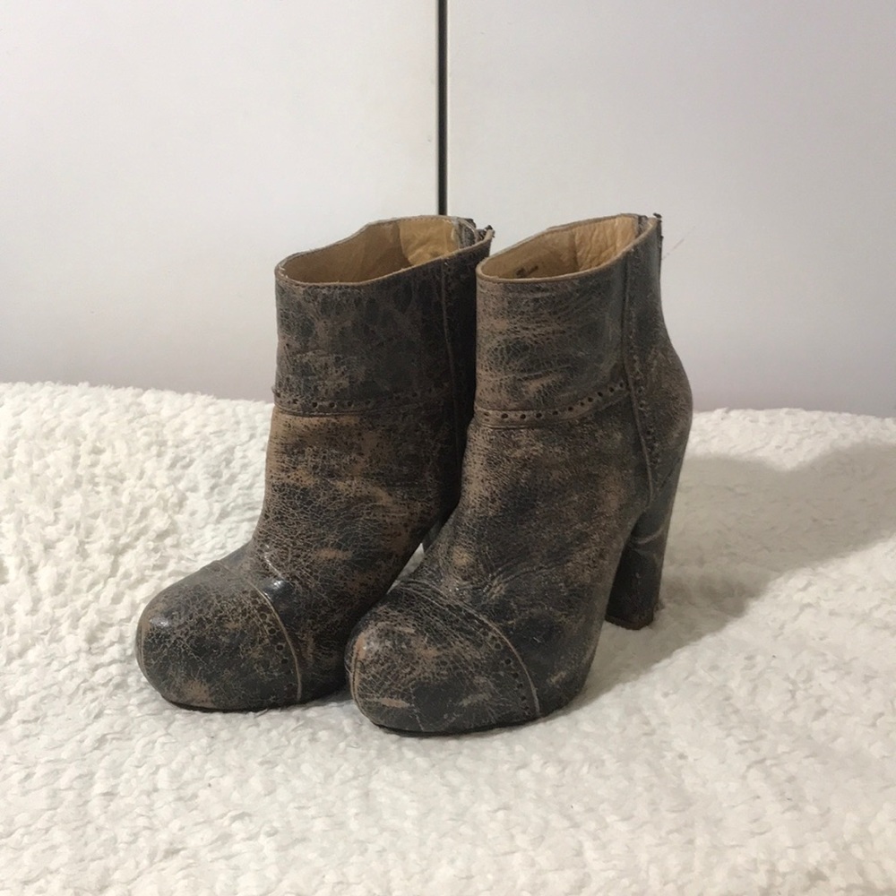 Bed Stu Snobbish Womens Black Lux Boot